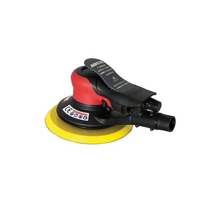 Aircat 6in Central Vacuum Palm Sander 3/16in Orbit 6700-6-336CV